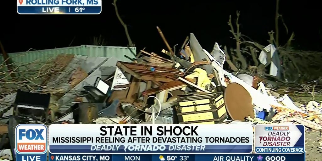 Mississippi reeling after catastrophic tornadoes ripped through the ...