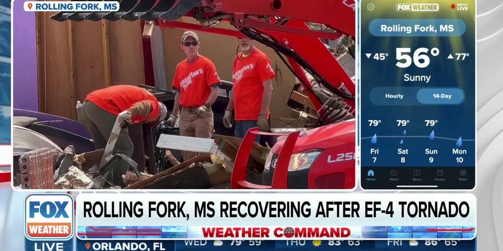 Rolling Fork, MS continues to recover from tornado with help from