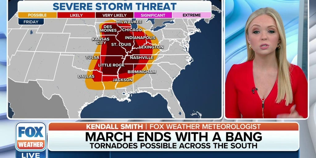 Potential Widespread Severe Weather Outbreak Looms For Central US ...