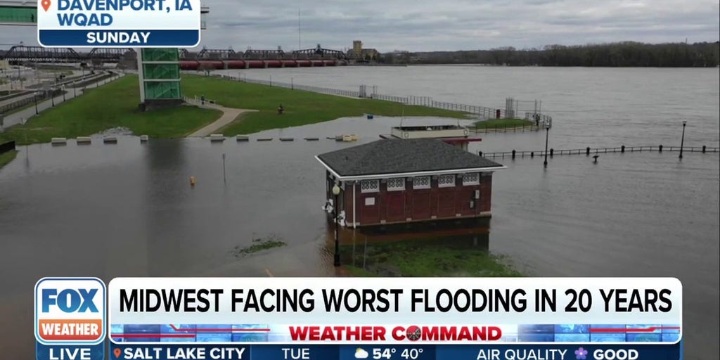 Midwest could see worst flooding in 20 years this week as Mississippi