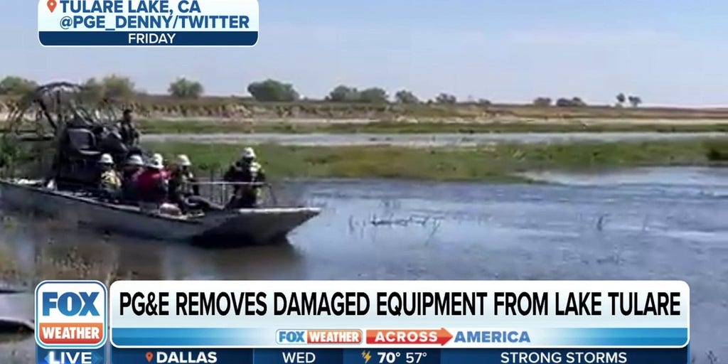 PG&E responds to Tulare Lake flooding in California Latest Weather