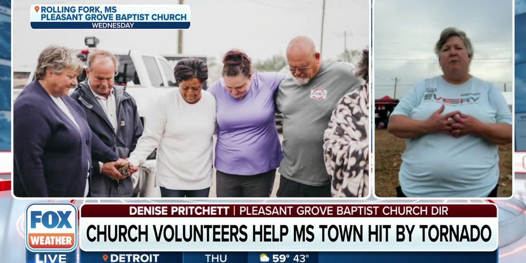 Church volunteers help Rolling Fork, MS community in aftermath of
