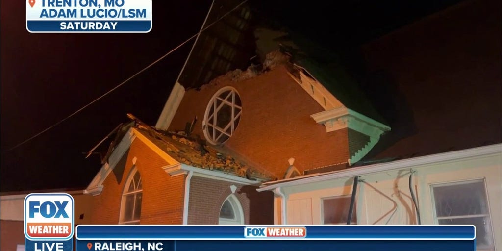 Damage reported in Trenton, Missouri, following severe storms, possible
