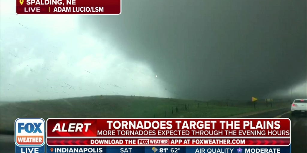 Tornado touches down in Spalding, Nebraska Latest Weather Clips FOX