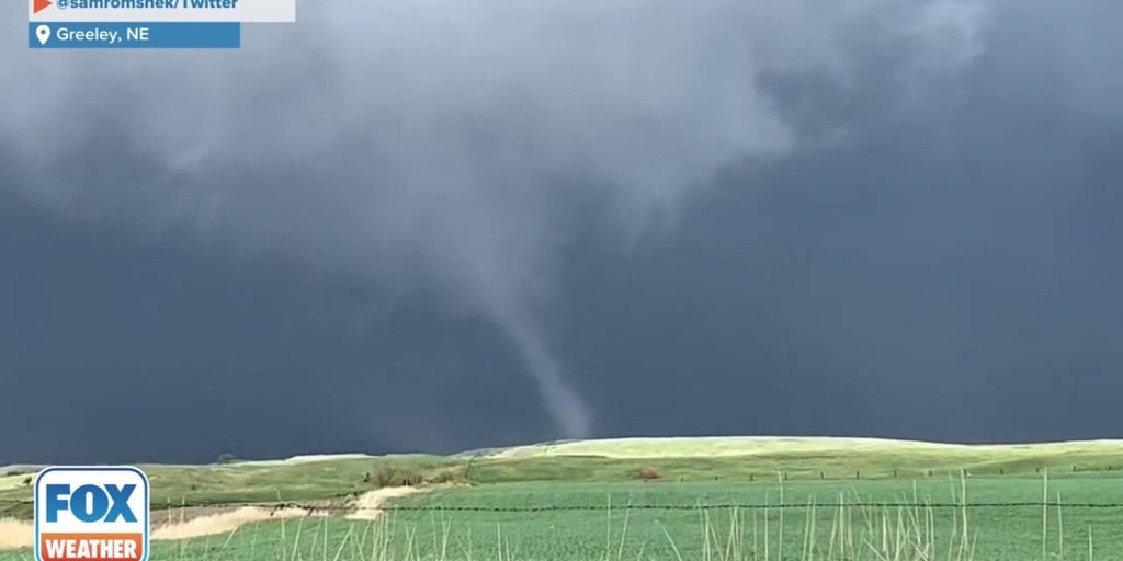 Tornado spotted northeast of Greeley, NE Latest Weather Clips FOX