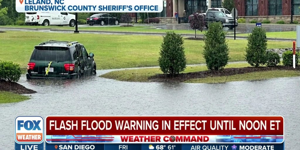 'It was a lot at once': Coastal low dumps heavy rain across coastal NC ...