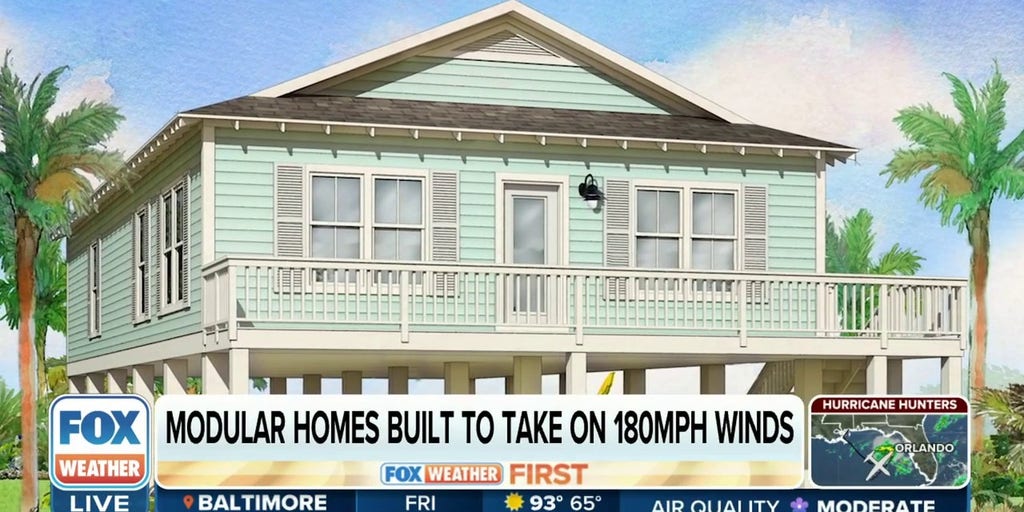 Hurricane Proof Modular Homes Set To Storm Coastal Housing Market Latest Weather Clips Fox 
