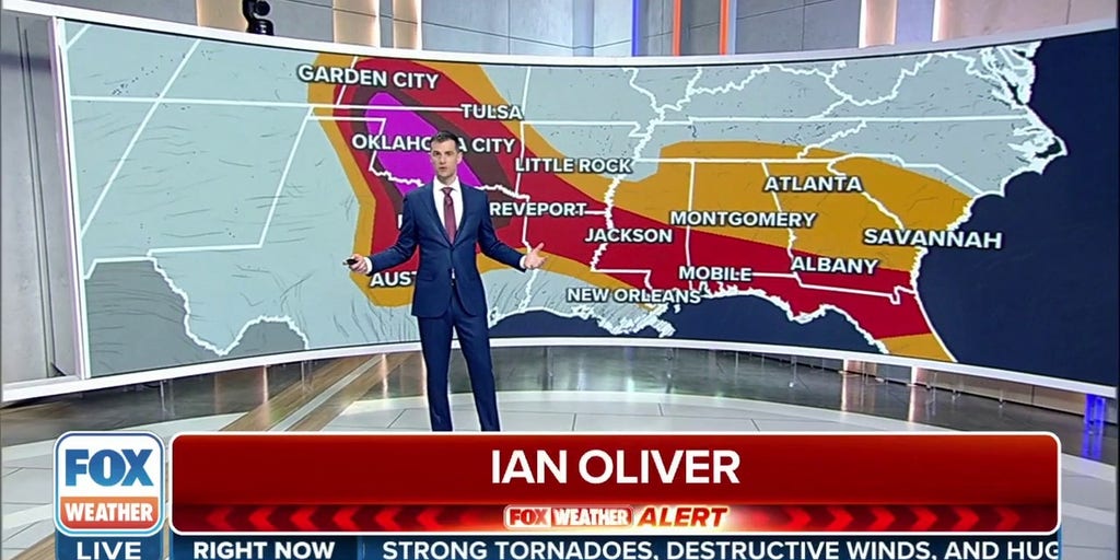 Tornado Watch issued for parts of Texas, Oklahoma Latest Weather