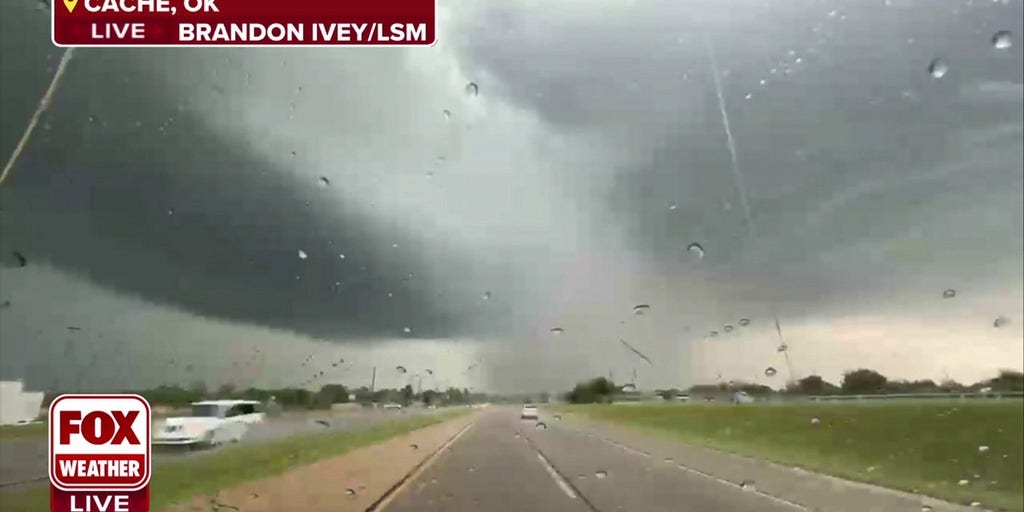 Severe Storms March Across Oklahoma | Latest Weather Clips | FOX Weather