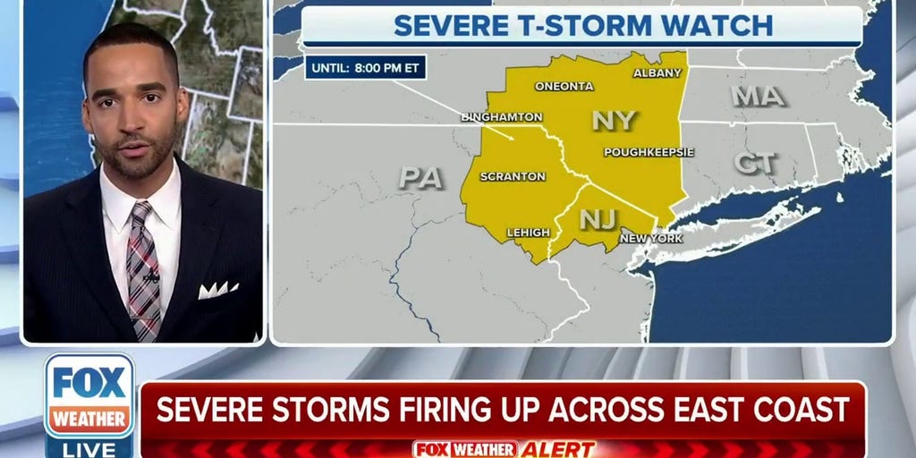 Severe Thunderstorm Watch issued as millions brace for wild weather ...