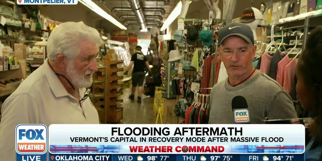 Vermont's Capital In Recovery Mode After Historic Flood | Latest ...