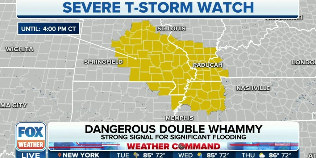 Millions under Severe Thunderstorms Watch as Midwest braces for wild ...