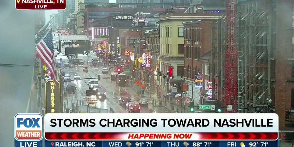 Storms Rolling Into Tennessee Valley Potentially Bringing Flooding Rain ...