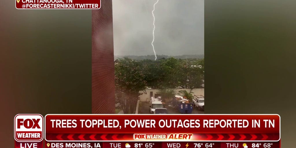 Severe storms batter Tennessee, knocking out power to thousands Latest Weather Clips FOX Weather