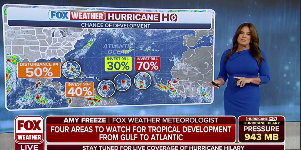 Four Areas To Watch For Tropical Development From Gulf Of Mexico To Atlantic Latest Weather