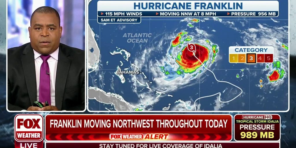 Franklin becomes season's first major hurricane | Latest Weather Clips ...