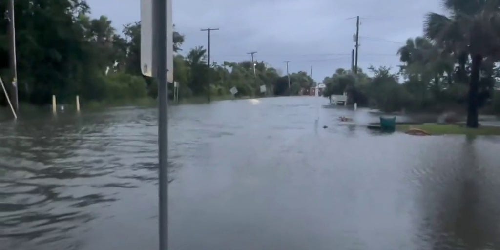 Storm surge from Idalia floods roads near Charleston | Latest Weather ...