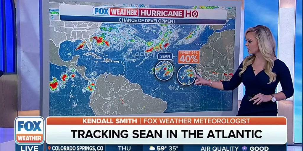 Sean Strengthens Back Into Tropical Storm, Invest 94L Has Low Chance Of ...