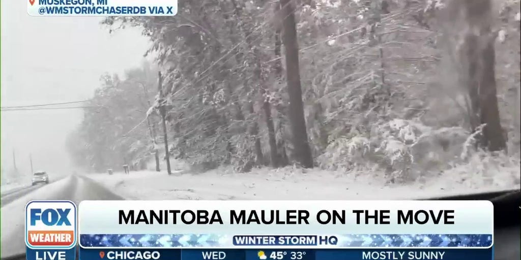 Manitoba Mauler gives Midwest a white Halloween Latest Weather Clips