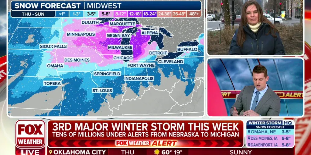 Chicago, Midwest on alert for potential blizzard conditions Latest