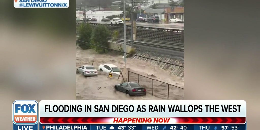 Flooding Rain Drowns San Diego Latest Weather Clips Fox Weather