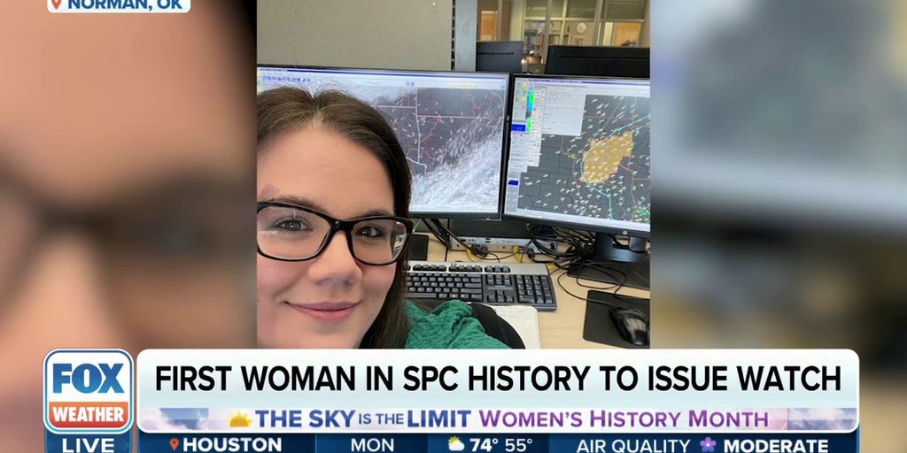 Storm Prediction Center meteorologist became first woman to issue ...