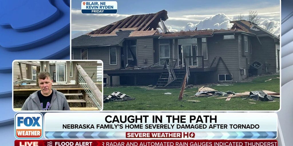 Nebraska man realizes he is in path of tornado | Latest Weather Clips | FOX Weather