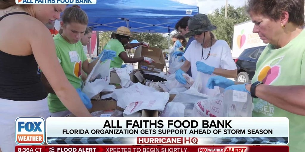 Florida food bank gets support as hurricane season begins | Latest Weather Clips | FOX Weather