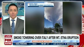Mt. Etna eruption results in smoke towering over Sicily