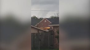 Watch: Funnel cloud forms near Jackson, Mississippi