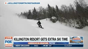 Killington resort welcomes nor'easter snow
