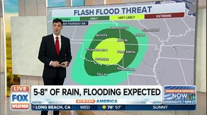 Flash flooding very likely in Plains Wednesday evening