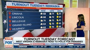 Plenty of sunshine for voters in West Virginia and Nebraska voting in primaries