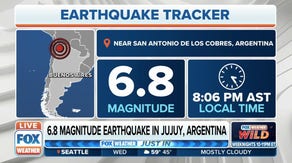 6.8 magnitude earthquake strikes Argentina