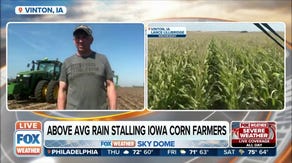 Above average rainfall stalling farmers in Iowa from planting corn
