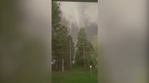 Watch: Tornado within derecho forms in South Dakota