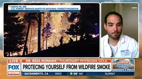 'Dramatic drop in the air quality' with wildfires, UCLA physician says
