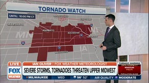 Tornado Watch issued for Minnesota and Wisconsin until late Thursday evening