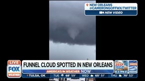 Funnel cloud spotted in New Orleans