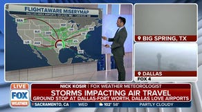 Ground stop at Dallas airports during Tuesday storms