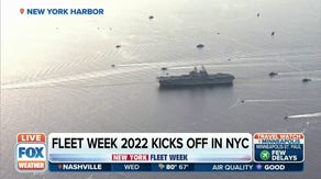 FOX Weather sails with U.S. Navy for Fleet Week in NYC
