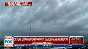 Ominous clouds spotted in Boyle County, Kentucky