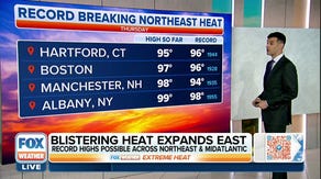 New England breaks daily record highs on Thursday