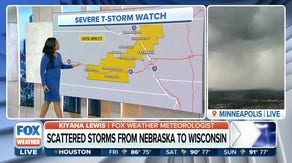 Severe Thunderstorm Watch for Nebraska and Wisconsin