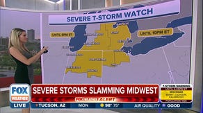 Severe Thunderstorm Watch extended until later Monday for parts of Midwest
