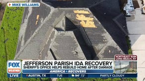 Jefferson Parish Sheriff's Office helps rebuild own detective's home after Ida damage