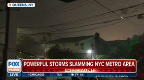 Storms bring heavy rain, gusty winds to Queens, New York