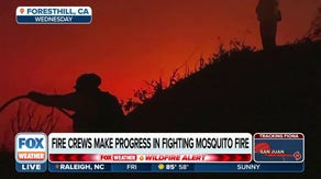 Fire crews continue battling Mosquito Fire, now 20% contained