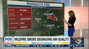 Mosquito Fire in California continues to burn, now at nearly 68,000 acres