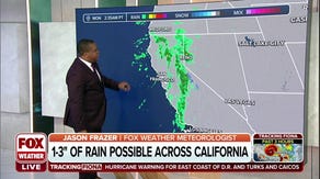 Rare September Rain for California